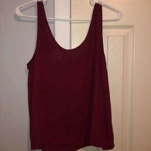 Forever 21 Maroon Tank top